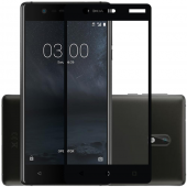 Защитное стекло для Nokia 3 (0.3 мм, 2.5D, с чёрным Silk Screen покрытием) Защитное стекло для Nokia 3 (0.3 мм, 2.5D, с чёрным Silk Screen покрытием)