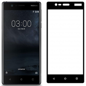 Защитное стекло для Nokia 3 (0.3 мм, 2.5D, с чёрным Silk Screen покрытием) Защитное стекло для Nokia 3 (0.3 мм, 2.5D, с чёрным Silk Screen покрытием)