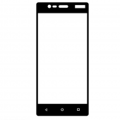 Защитное стекло для Nokia 3 (0.3 мм, 2.5D, с чёрным Silk Screen покрытием) Защитное стекло для Nokia 3 (0.3 мм, 2.5D, с чёрным Silk Screen покрытием)