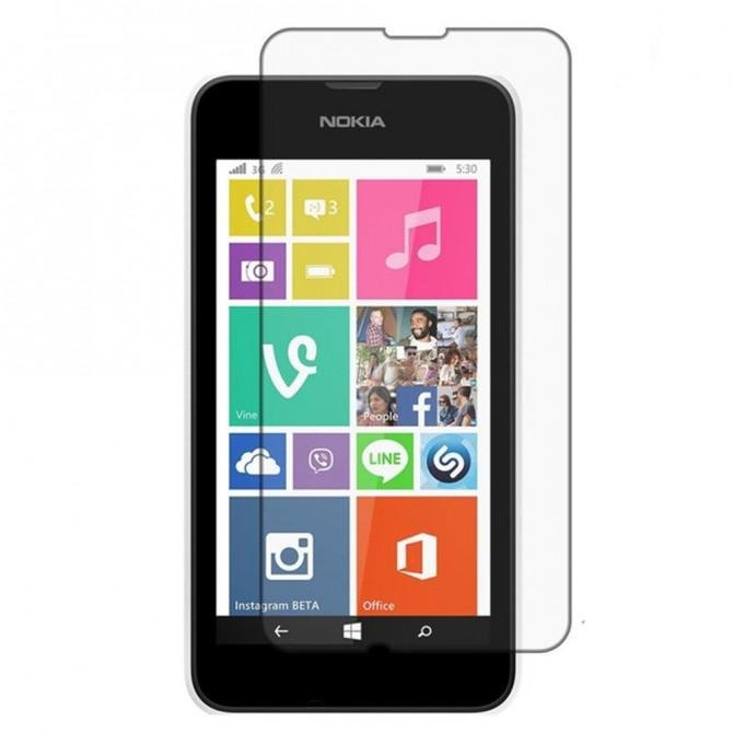 Защитное стекло для NOKIA 530 Lumia (0.3 мм, 2.5D)-1