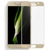 Защитное стекло для SAMSUNG A320 Galaxy A3 (2017) (0.3 мм, 5D золотистое)