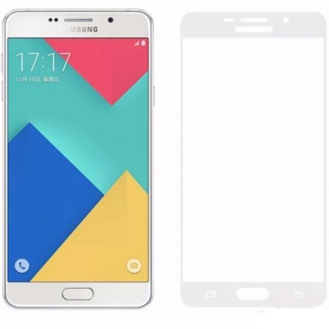 Защитное стекло для SAMSUNG A510 Galaxy A5 (2016) (0.3 мм, 2.5D, с белым Silk Screen покрытием)