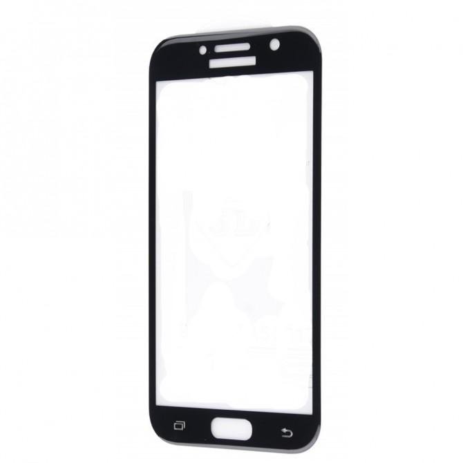 Защитное стекло для SAMSUNG A520 Galaxy A5 (2017) (0.3 мм, 5D чёрное)-2