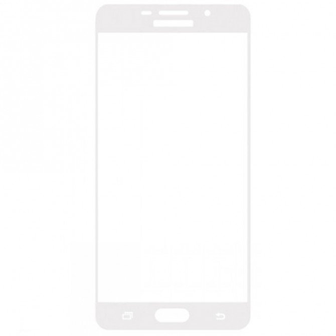 Защитное стекло для SAMSUNG A710 Galaxy A7 (2016) (0.3 мм, 2.5D, с белым Silk Screen покрытием)-2
