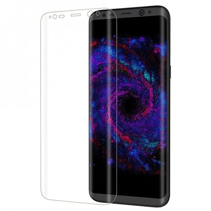 Защитное стекло для SAMSUNG G955 Galaxy S8 Plus (0.3 мм, 3D золотистое)-2