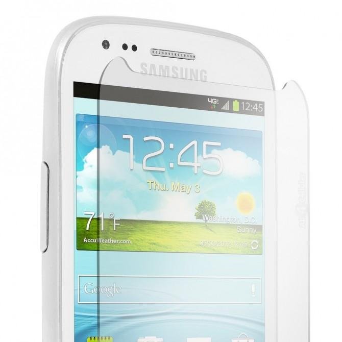 Захисне скло для SAMSUNG i8190 Galaxy S3 Mini (0.3 мм, 2.5D)-2