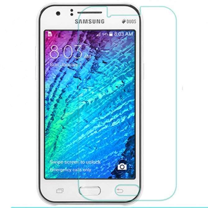 Защитное стекло для SAMSUNG J100 Galaxy J1 Duos (0.3 мм, 2.5D)-2