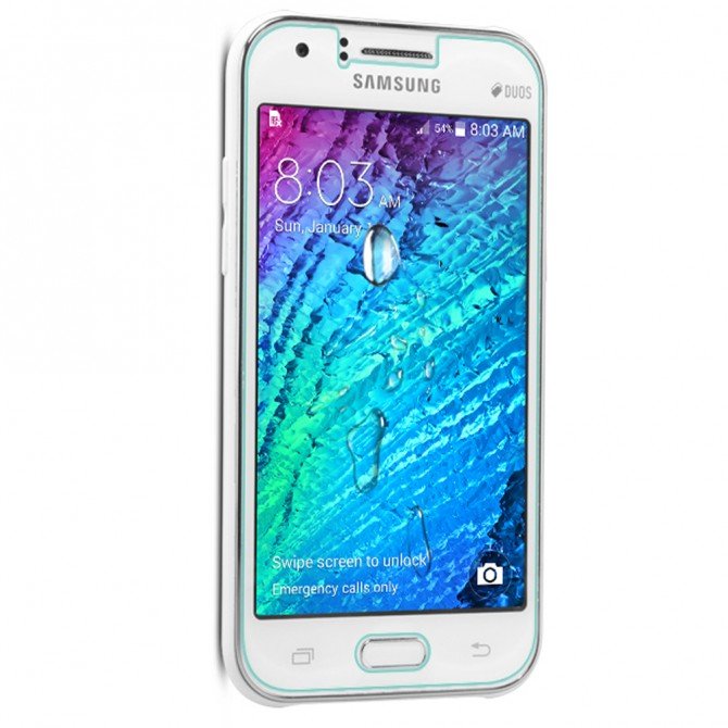 Защитное стекло для SAMSUNG J100 Galaxy J1 Duos (0.3 мм, 2.5D)-1