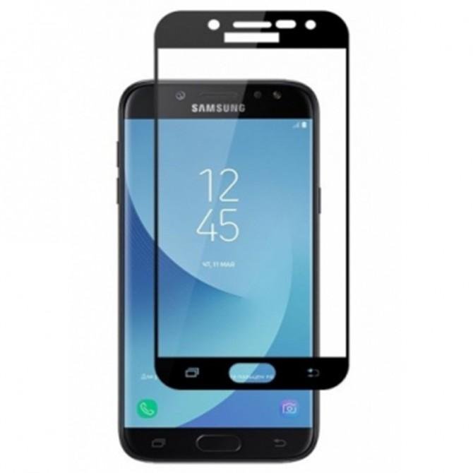 Защитное стекло для SAMSUNG J330 Galaxy J3 (2017) (0.3 мм, 2.5D, с чёрным Silk Screen покрытием)-2