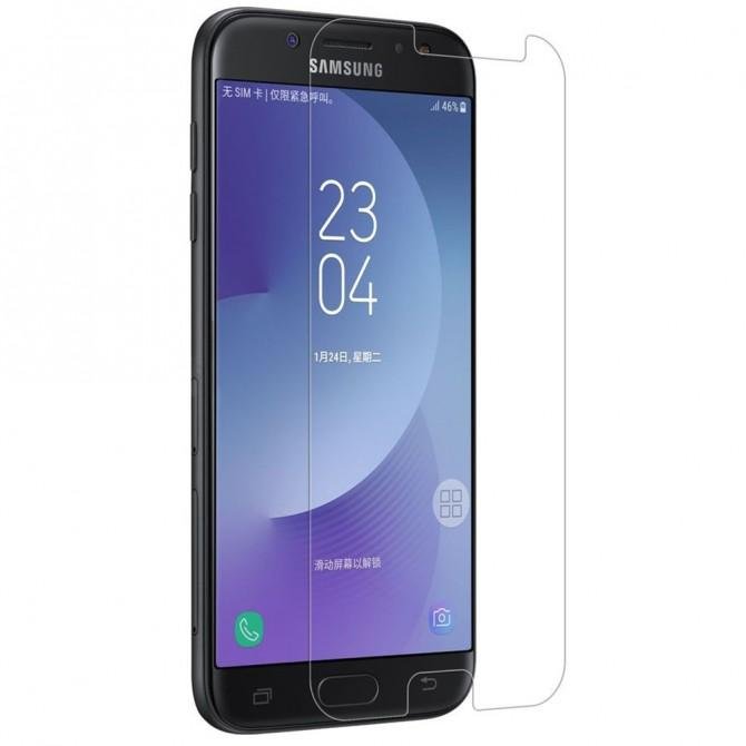 Защитное стекло для SAMSUNG J730 Galaxy J7 (2017) (0.3 мм, 2.5D)-1