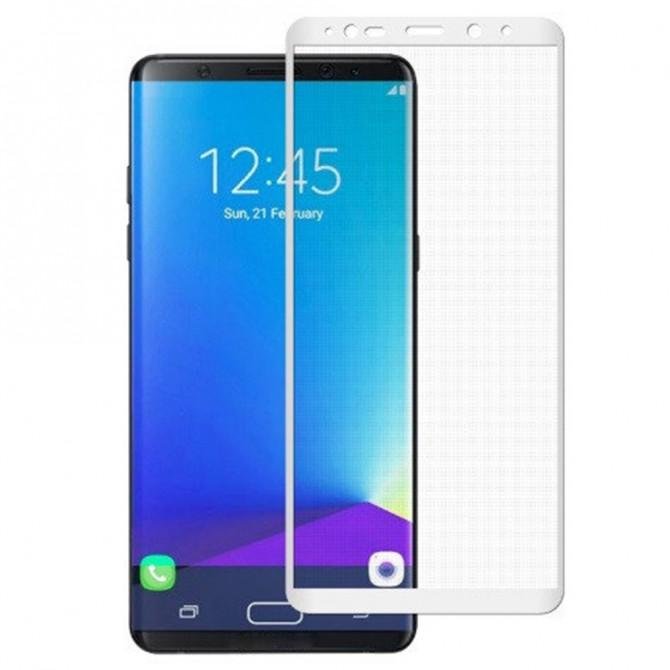 Защитное стекло для SAMSUNG N950 Galaxy Note 8 (0.3 мм, 3D New Design белое)-2