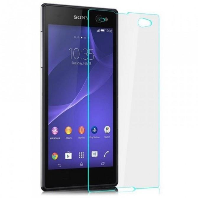 Защитное стекло для SONY D2502 Xperia C3 (0.3 мм, 2.5D)-1