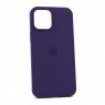 Оригинальный силиконовый чехол для iPhone 12 Pro Max Фиолетовый FULL 