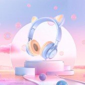 Наушники Hoco W36 Cat ear Dream Blue Наушники Hoco W36 Cat ear Dream Blue