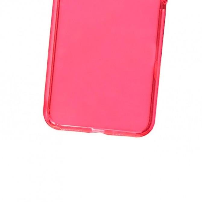 Чохол силіконовий Clear Neon для Apple iPhone 13 Рожевий-3