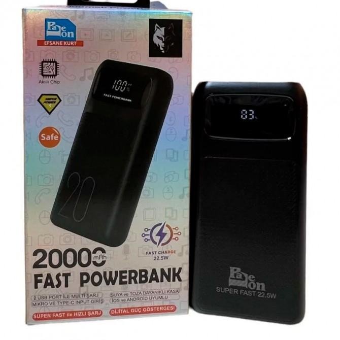 Повербанк PALEON PLO-Fast20 22.5W 20000 mAh Black-1