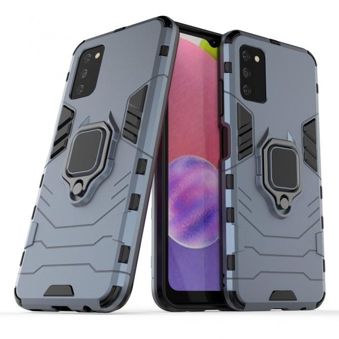 HONOR Hard Defence Series Samsung A037 Galaxy A03s Space Grey (with magnet)-3