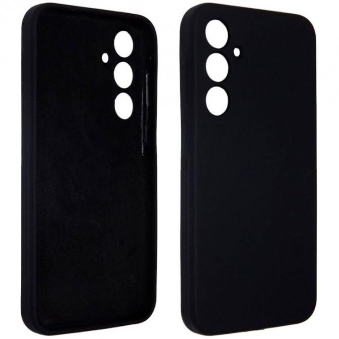 Силіконовий чохол Soft для Samsung Galaxy S25 FE Чорний FULL-1