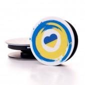 Держатель Pop Socket Сердце - Украина