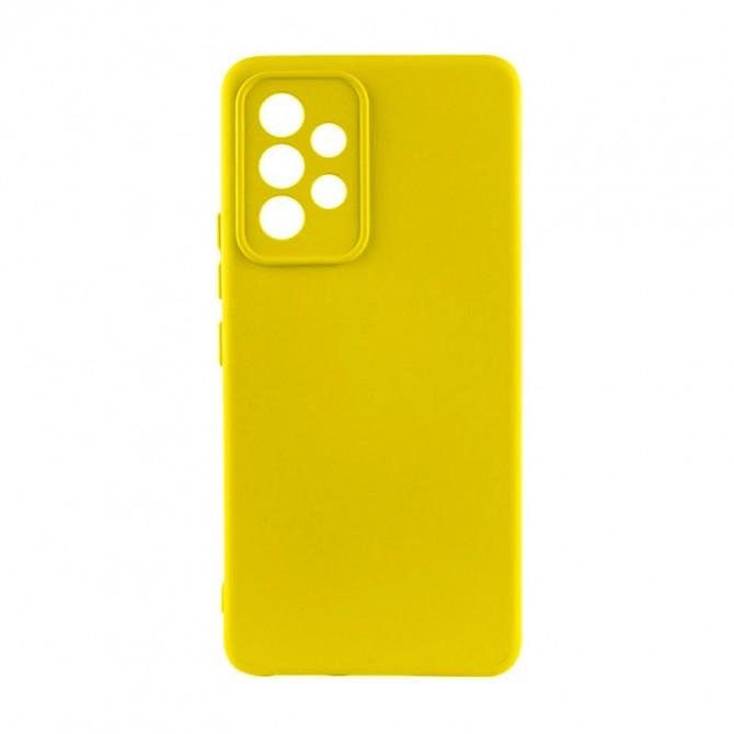 Чохол Original Soft Case Samsung A525 Galaxy A52 Жовтий FULL