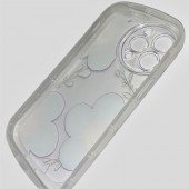 Чохол Flower Boom series for iPhone 15 Pro Max Clear Чохол Flower Boom series for iPhone 15 Pro Max Clear