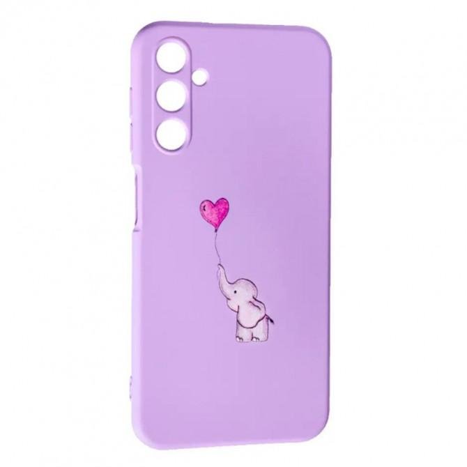 Чехол-накладка Art Soft Case Samsung A255 Galaxy A25 Elephant