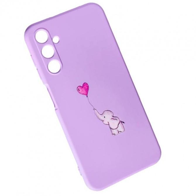Чехол-накладка Art Soft Case Samsung A255 Galaxy A25 Elephant-2