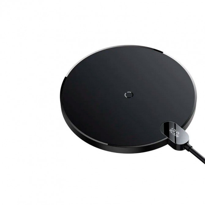 Беспроводные ЗУ Baseus Digital LED Display Gen 2 15W Black (CCED-01)