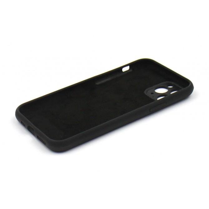Оригинальный силиконовый чехол для iPhone 11 Pro Черный FULL (with camera protection)-3