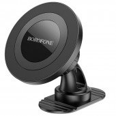 Холдер Borofone BH91 Ring Magnetic (center cinsole) Black Холдер Borofone BH91 Ring Magnetic (center cinsole) Black