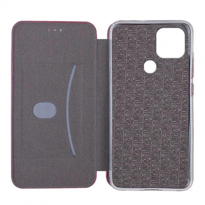 Чехол-книжка U-Like Best Oppo A15s/A15 Marsala-2
