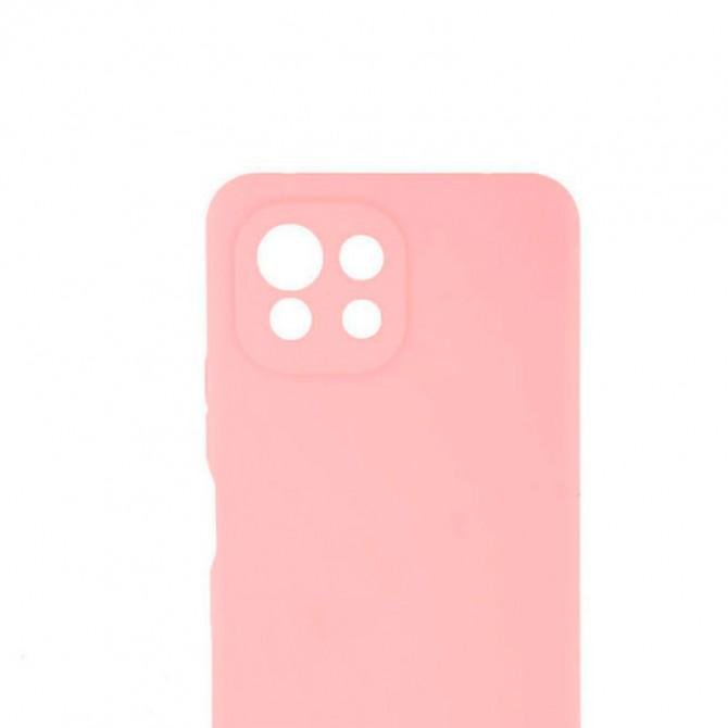 Чехол Original Soft Case Xiaomi Mi 11 Lite Розовый FULL-1
