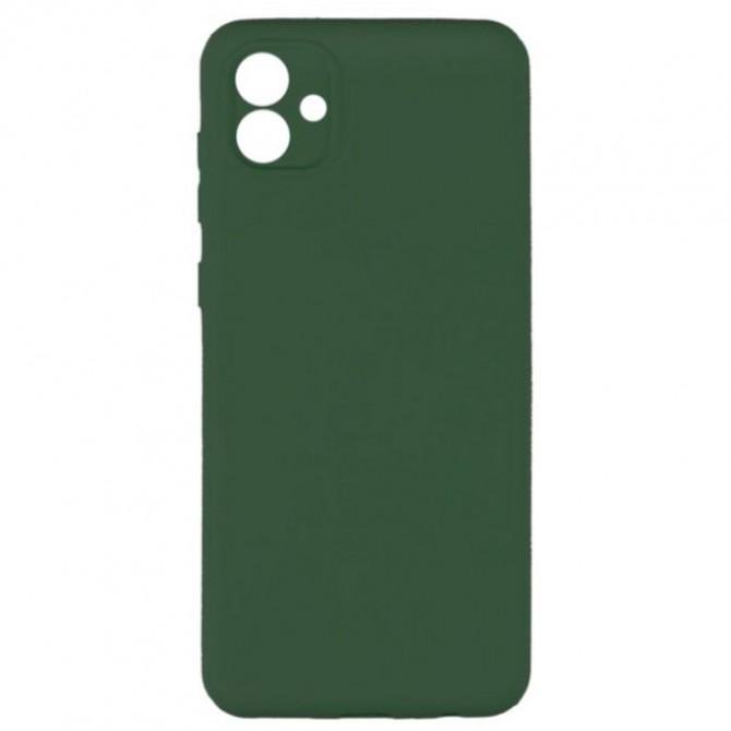 Силіконовий чохол для Samsung A065 Galaxy A06 Темно Зелений FULL