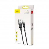 Кабель Baseus Cafule Lightning (CALKLF-) Black/Grey 3m Кабель Baseus Cafule Lightning (CALKLF-) Black/Grey 3m