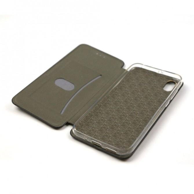 Чехол книжка U-Like Best для Xiaomi Redmi 7a Чёрный-5