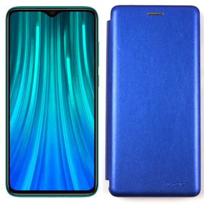 Чохол книжка U-Like Best для Xiaomi Redmi Note 8 Pro Синій