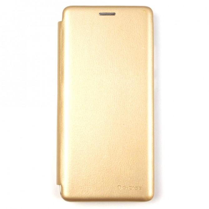 Чехол книжка U-Like Best для Xiaomi Redmi Note 8 Pro Gold-1