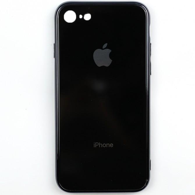 Чехол U-Like Glossy Logo series для iPhone 7/8 Черый-1