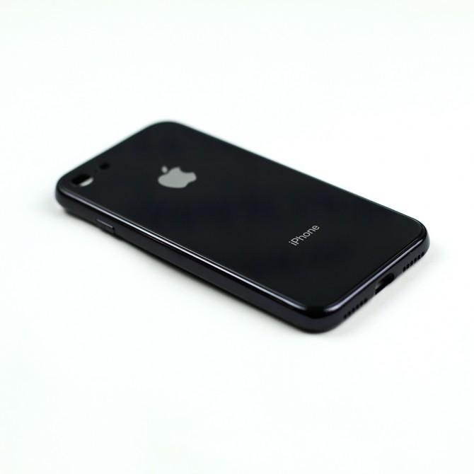 Чехол U-Like Glossy Logo series для iPhone 7/8 Черый-3