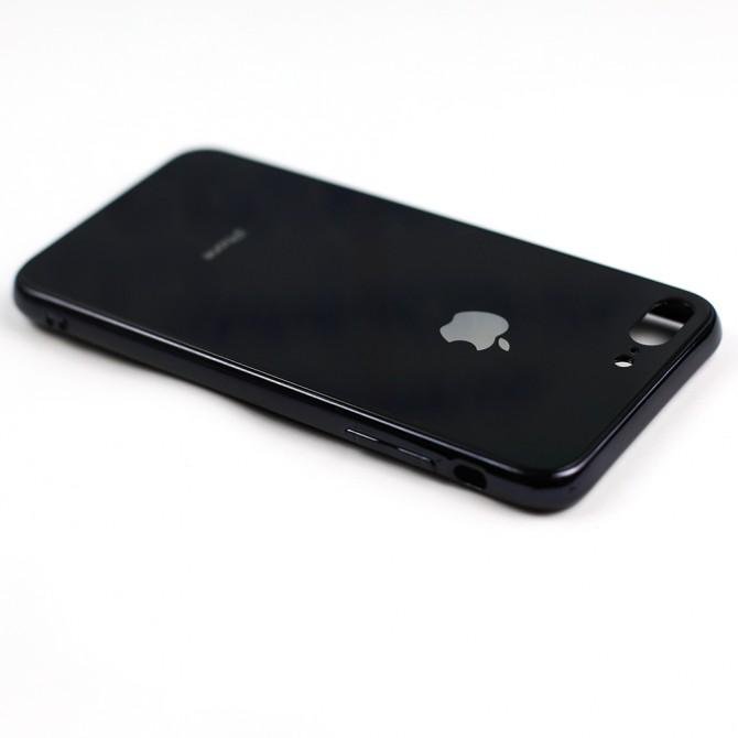 Чехол U-Like Glossy Logo series для iPhone 7/8 Plus Черый-3