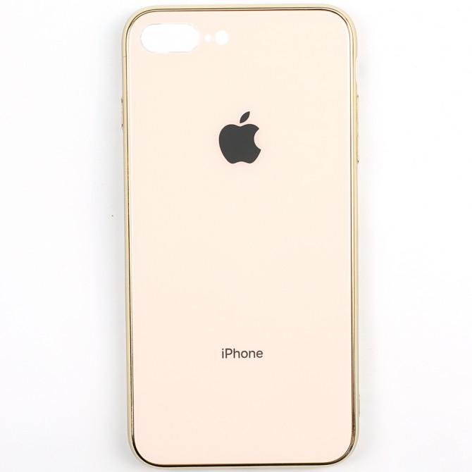 Чохол U-Like Glossy Logo series для iPhone 7/8 Plus Золотий-1