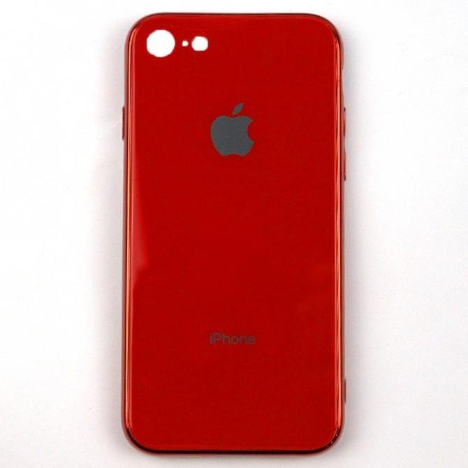 Чехол U-Like Glossy Logo series для iPhone 7/8 Красный-1
