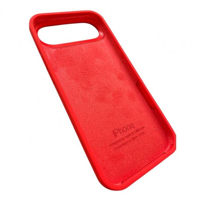 Cиліконовий чохол для iPhone 17 Air Red FULL-4