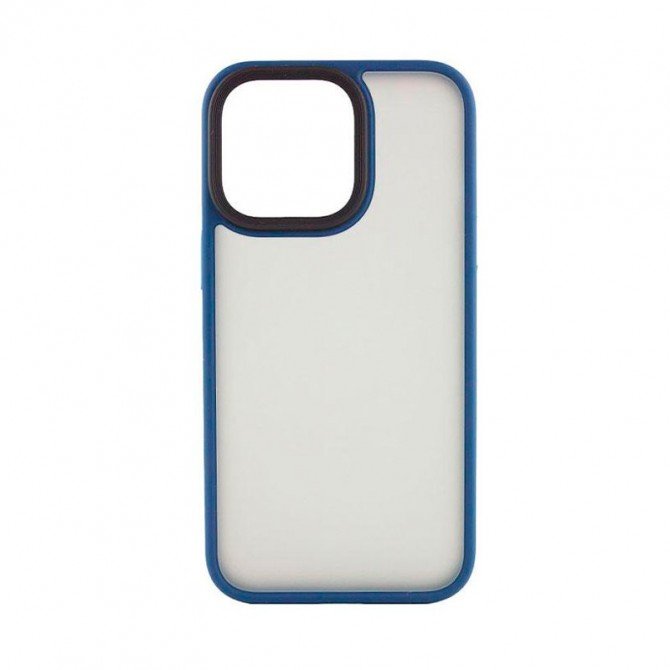 Чохол TPU+PC Metal Buttons для Apple iPhone 15 Pro (6.1") Синій