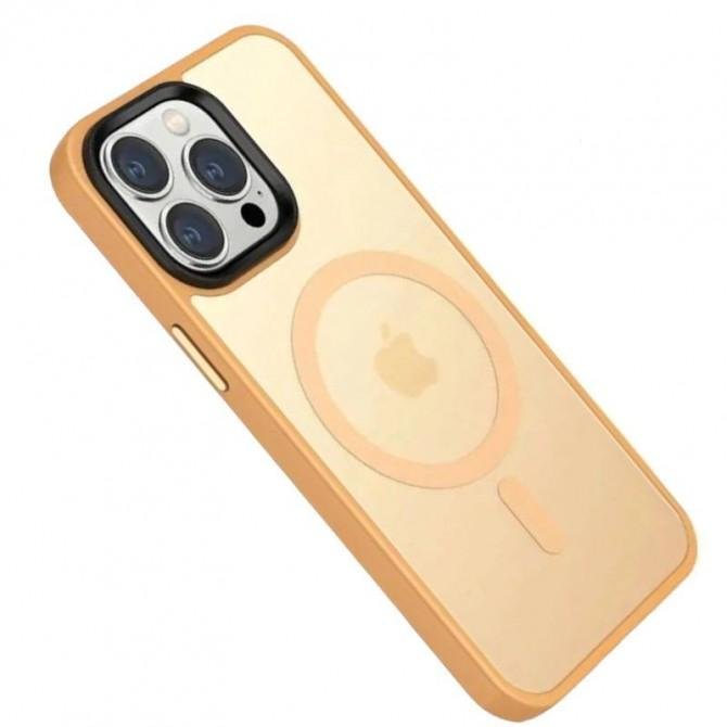 Чехол Pjur with Magsafe for iPhone 11 Pro Orange-2