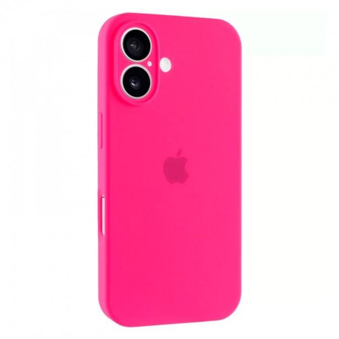 Силіконовий чохол для iPhone 16 Plus Barbie Pink FULL