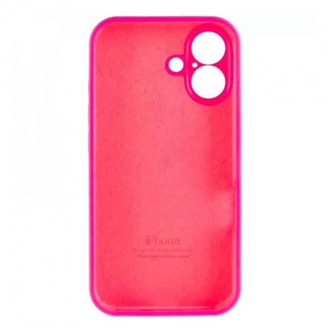 Силіконовий чохол для iPhone 16 Plus Barbie Pink FULL-1