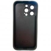 Чохол-накладка шкіряний Leopard Print для iPhone 16 Pro White