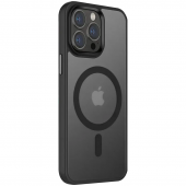 Чохол Matt Magnetic Fit для iPhone 15 Pro Чорний