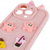Чeхол TPU Toys Case with Ears для Apple iPhone 15 Pro (6.1